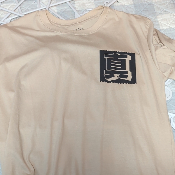 Classic Beige Graphic Tee for Men - Picture 1 of 2